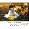 oil painting,new product 40*50cm modern cartoon oil painting
