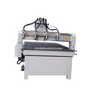 4 spindles cnc router machine
