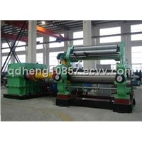 Rubber Mixing Mill with Stock Blender