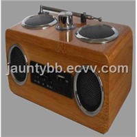 100% bamboo eco-friendly speaker UB-0011