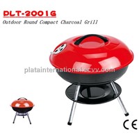 14 1/2-inch Red Charcoal Weber Grill