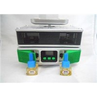 1W DC 12V OEM Green Silver Solar Car Air Purifiers with Color Box Packing