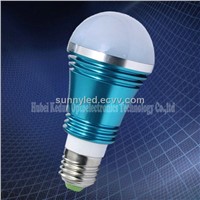 3*1W LED Bulb with Aluminum + PC Housing (KD-BH06)