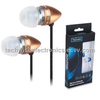 3.5mm stereo plug in-ear Earphone with microphone(H81010)