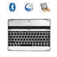 Aluminum Case Holder Bluetooth Keyboard for iPad 2 (82 Keys)