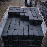 Black Basalt Chinese Granite Natural Split Black Basalt Stone