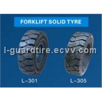 CHINA    rubber forklift solid tire