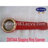 DIN7444 Striking Box Wrench Slogging Ring Spanner