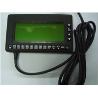 GPS tracker with dispatch screen