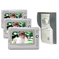 Memory 7inch Video Intercom System Safe Product