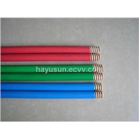 PVC covered wooden handle