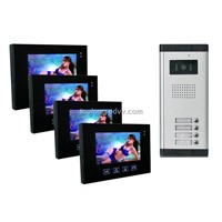 Touch screen Color Video Door Intercom system