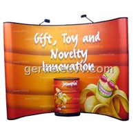 Trade Show Banner Stand with lamps