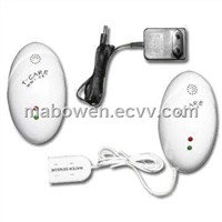 Wireless Water Leak Alarm with Strong RF Signal, Powered by 6F22 Battery