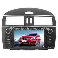 car dvd for Nissan-New Tiida 2011(low equipment)
