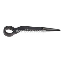 construction box wrench,structural ring spanner,spud spanner