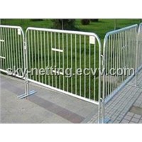 factory price crowd control fence  system(flat base)
