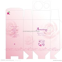 printed paper cosmetic packing box