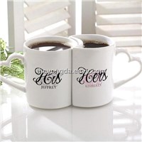 bone china couple mugs, porcelain lover cups