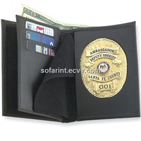 Leather Badge Case, Badge Holder &amp;amp; Police Wallets