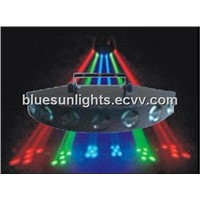BS-8706,308pcsX5mm RGB LED 7 Eye Moon Flower Light,red green blue light,stage light
