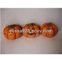 Hallowmas pumpkin candle holder