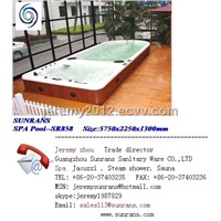 SPA jacuzzi hottub bathtub large endless swimming pool whirl pool