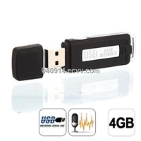 USB flash drive and voice recorder, battery life about 15 hours
