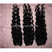 100% Cambodian remy human hair natural slightly waved