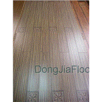 1213*142*12.3mm Laminate Flooring of Paint V-groove and Flower China manufacturer