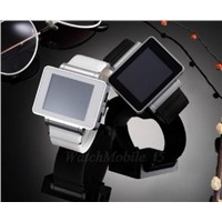 2012 Hot GPS Bluetooth Camera Broadcast incoming call number Torch Watch Mobile Phone I5