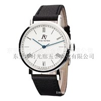 2012 Hot Selling Man Watch with Genuine Leather