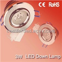 3W LED Down Lamps with CE&amp;amp;RoHS