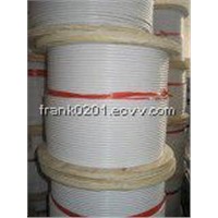 7x7 PVC/Nylon Coating Wire Rope /Cable
