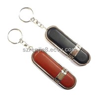4GB Leather usb flash drive ,Free shipping+ free box,10 pieces/lot