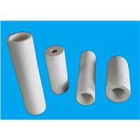 Ceramic fiber pipe