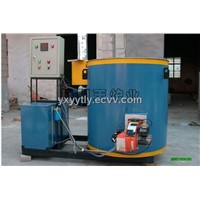 Fuel gas (oil) crucible melting furnace