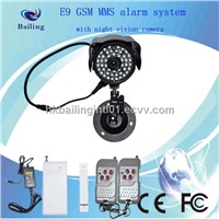 GSM MMS Wireless Security Camera System With infrared night vision camera(E9)!