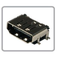 HDMI A type, Right Angle, Female, SMT, Standard Type