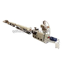 HDPE water /gas supply pipe extrusion line