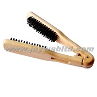 Hair Straight Brush with Pure Bristle