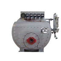 High Pressure Marine Steam Boiler with Water Level Gauge / Water Level Controller