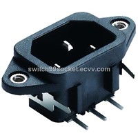 IEC C14 AC Power Socket