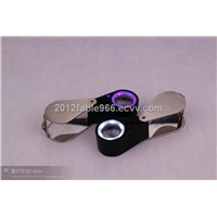 LED &amp;amp; UV Magnifier ,jewellry loupe