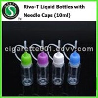 Liquid empty bottles with needle caps/child-proof caps/thief-proof caps