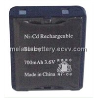 Melasta NiCd AA 3.6V 700mAH Rechargeable Battery pack