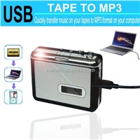 New Tape to PC uSB Cassette-to-Mp3 Converter Captuer Audio Musci Player