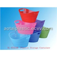 Oval Shaped Storage Container