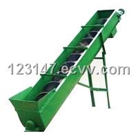 Spiral feeder for waste plastic