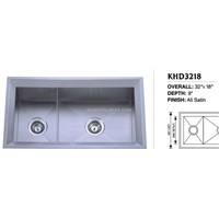 Stainless Steel Handmade Kitchen Sink of KHD3218